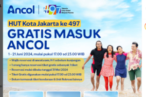 gratis masuk ancol